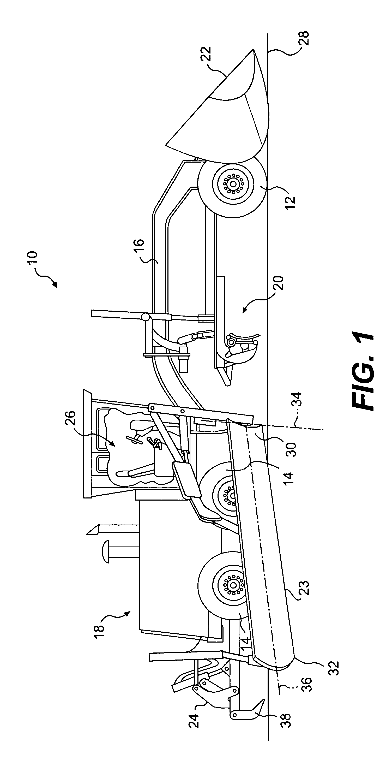 Work machine tool control console