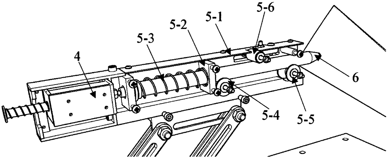 Impact excitation system and test system based on impact excitation system