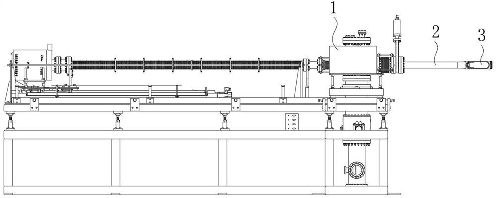 Sealing transmission rod for self-sealing protective heavy ion accelerator storage chamber stripping film