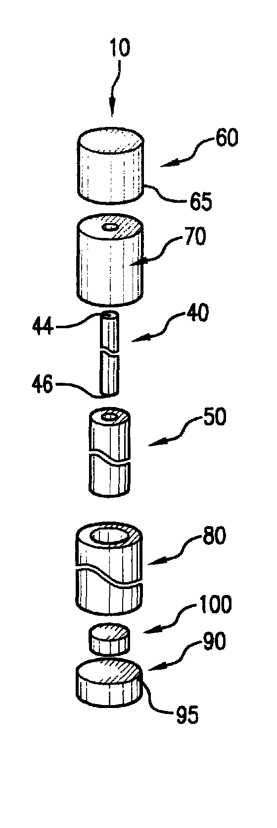 Clad fiber capacitor and method of making same