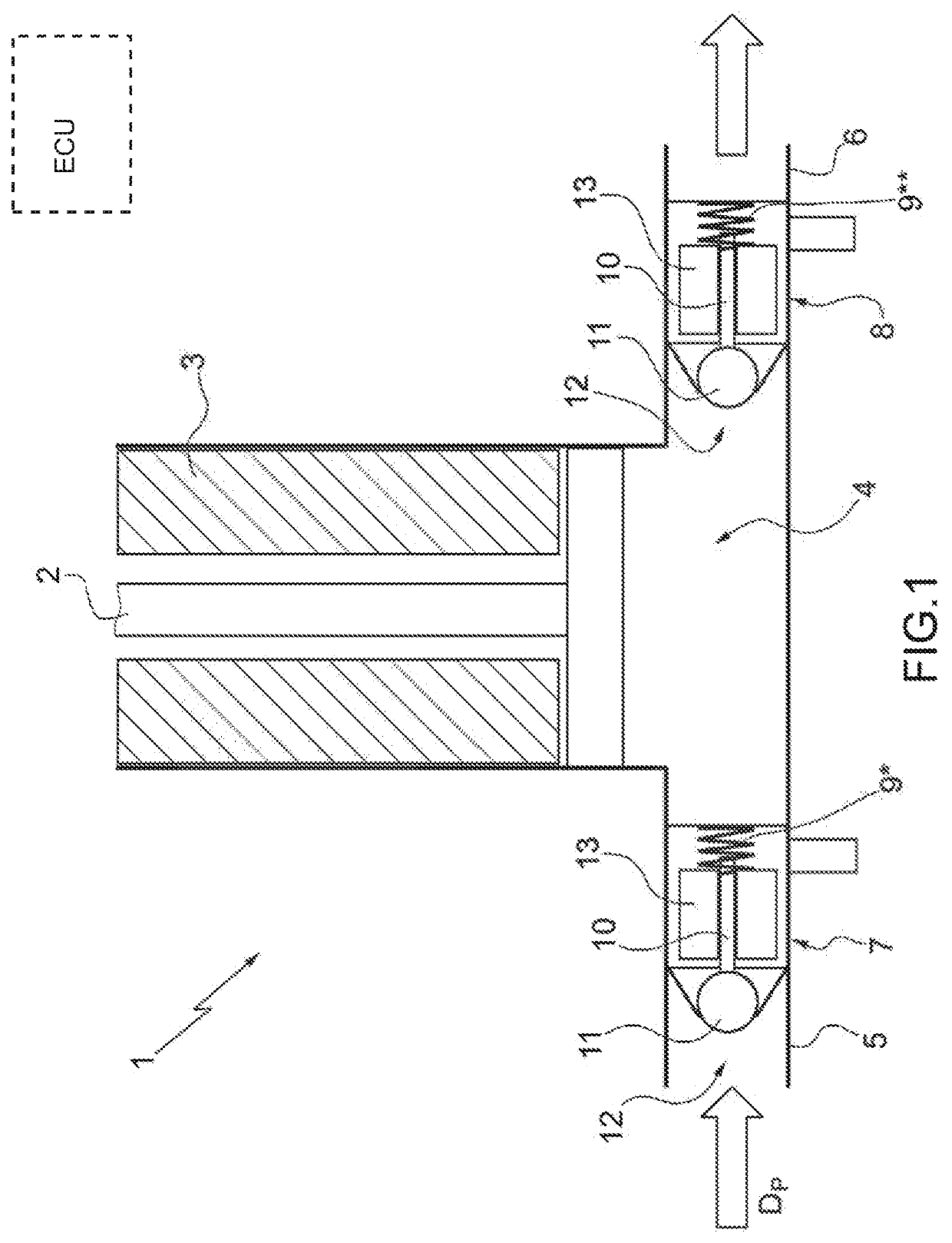 Piston pump and relative control method