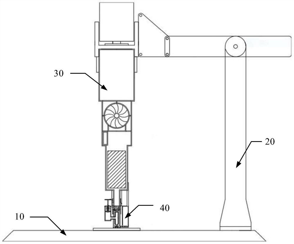 A LED module maintenance device