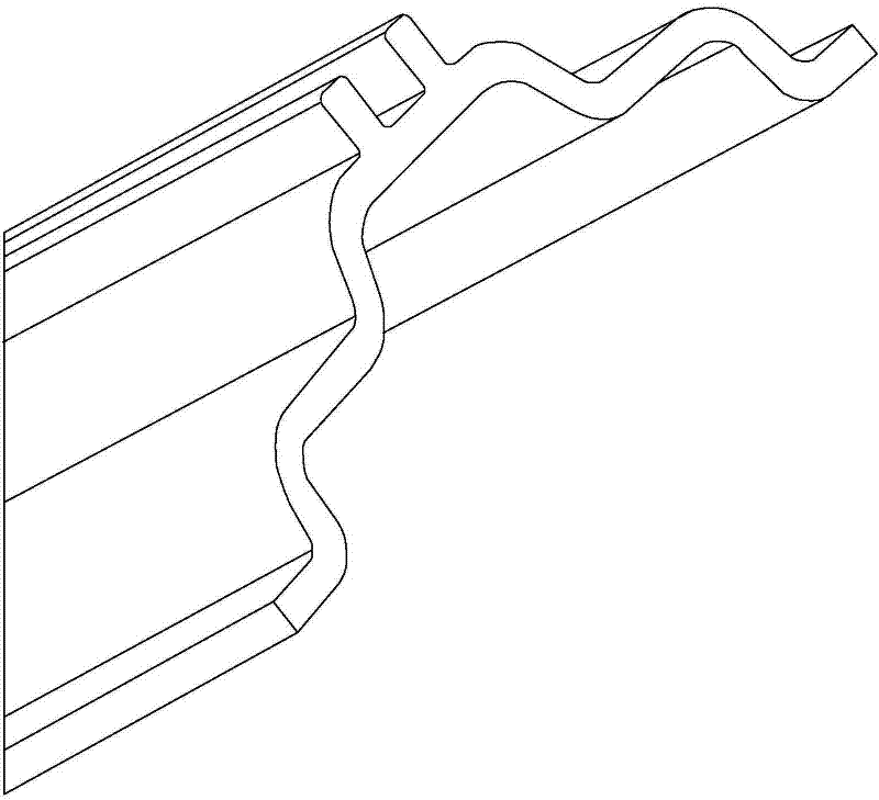 Manufacturing method of light-load automobile aluminum alloy wheel hub