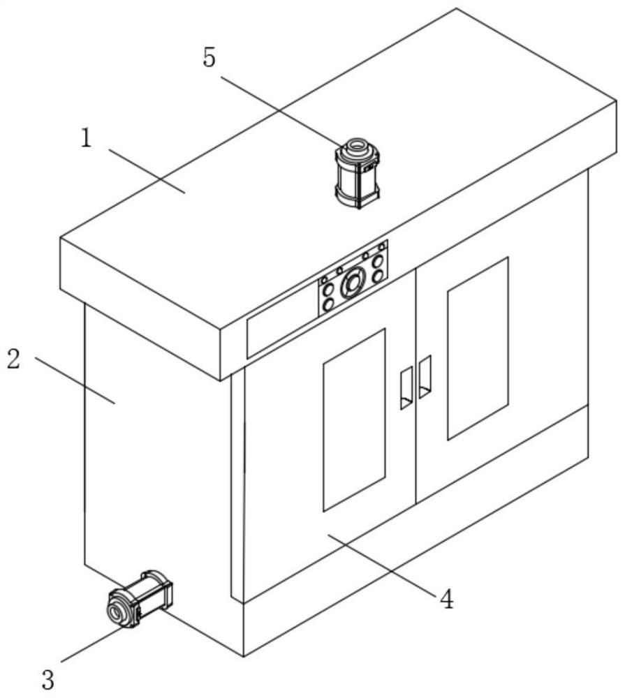 High-safety welding device for intelligent door and window machining and welding technology