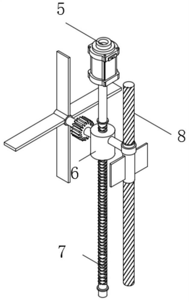 High-safety welding device for intelligent door and window machining and welding technology