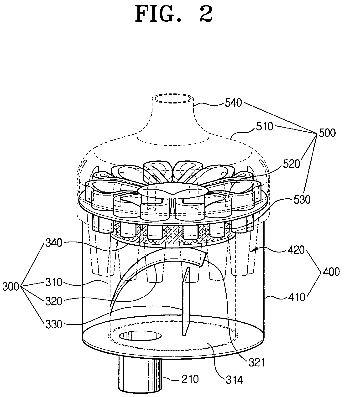 Multi dust-collecting apparatus