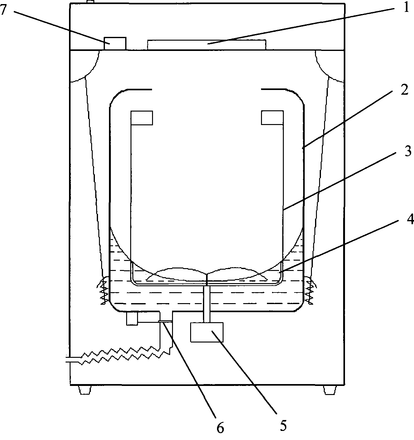 Drum cleaning program control method for full automatic washing machine