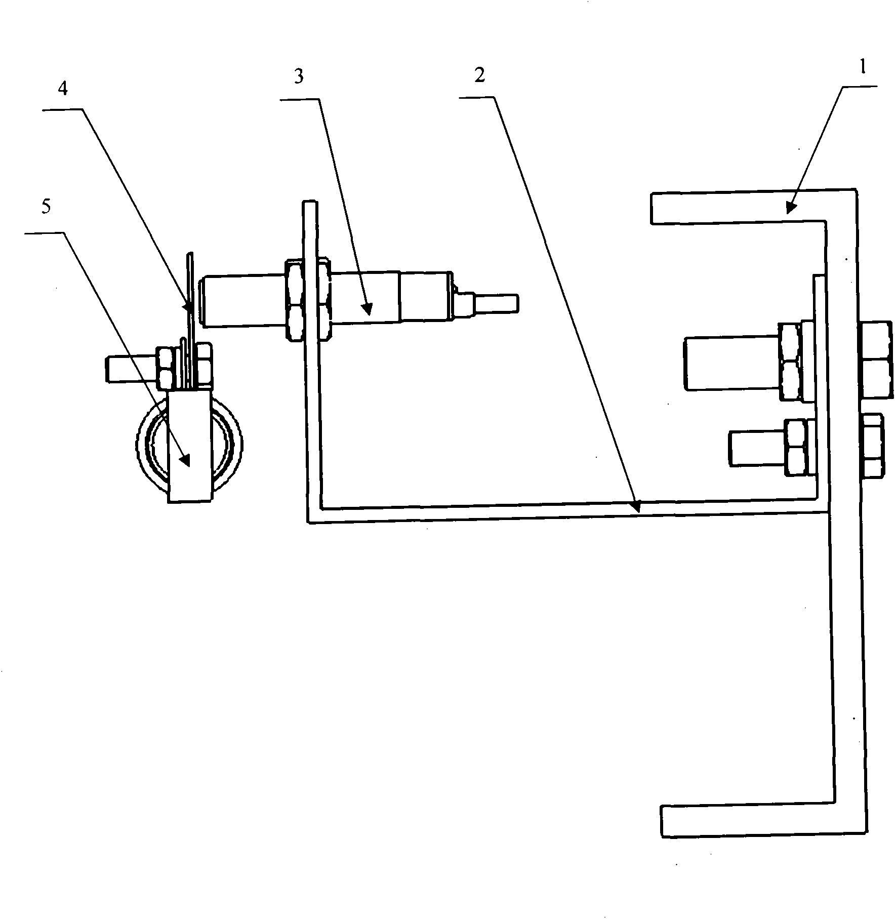 Monitoring device of neutral gear sliding for commercial vehicle