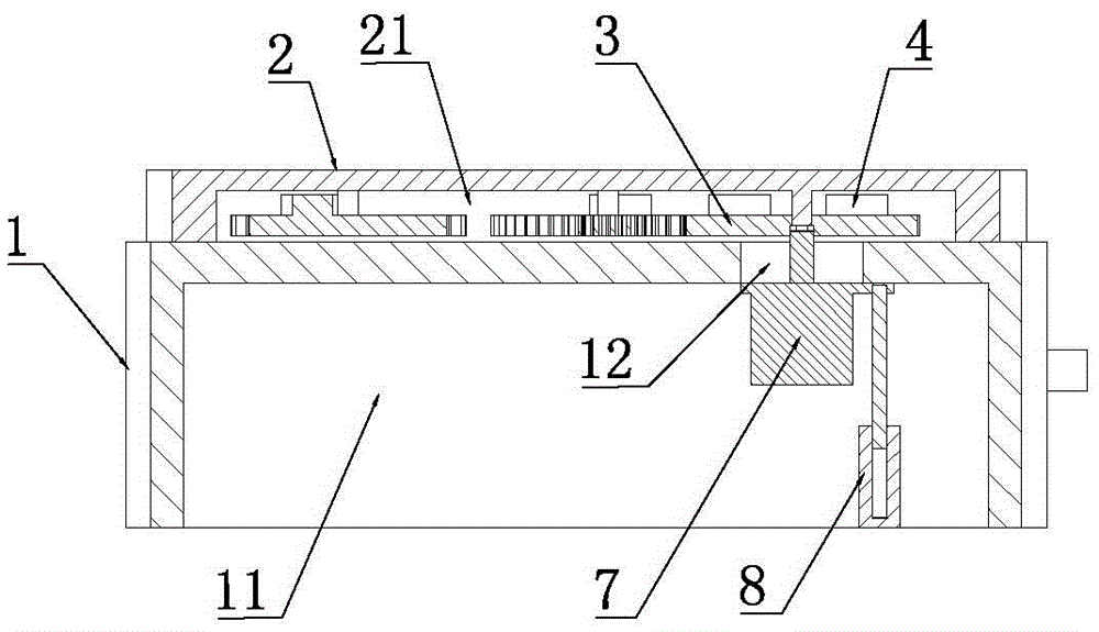 Automatic balance adjusting system for rotating table