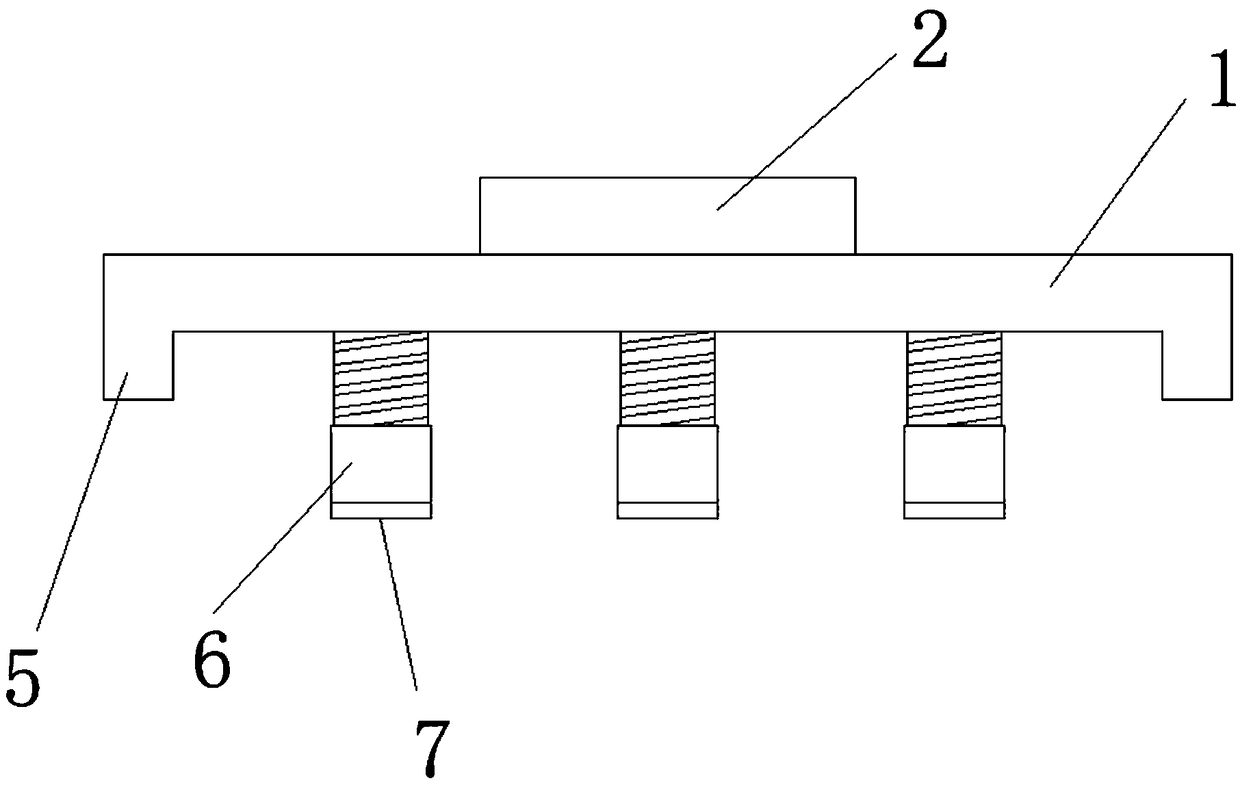 Press-fitting plate for full-automatic press-fitting machine