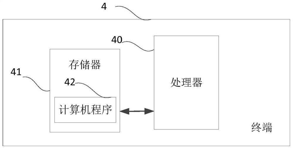 Electric pole crack detection device, control method and control terminal