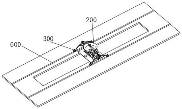 Bridge deck repairing device for bridge engineering and using method thereof