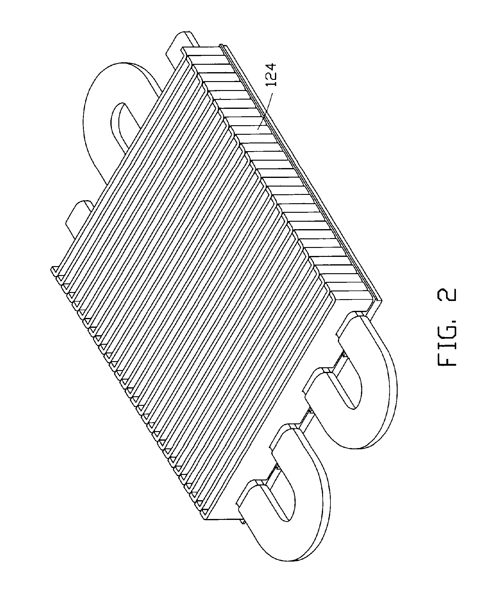 Heat dissipation device for light emitting diode module