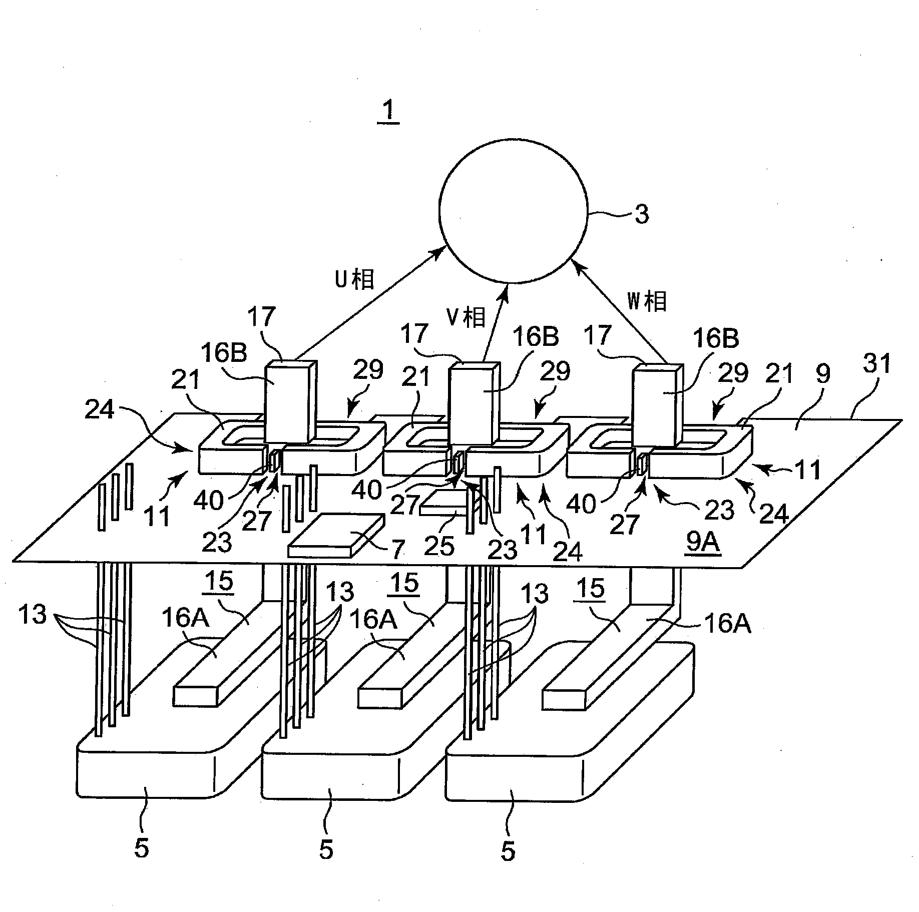 Current detection circuit module