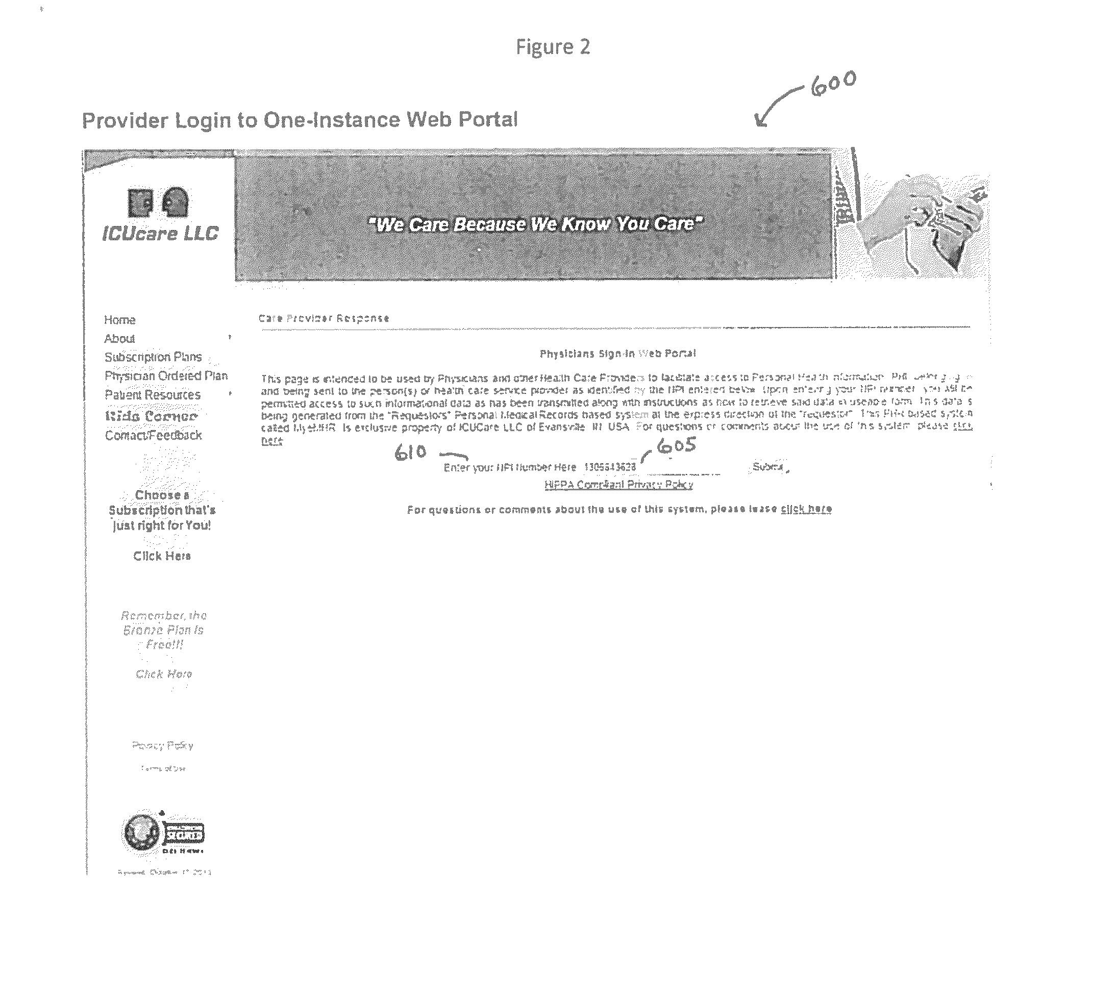 System and Method for Securely Transferring Patient Medical Records