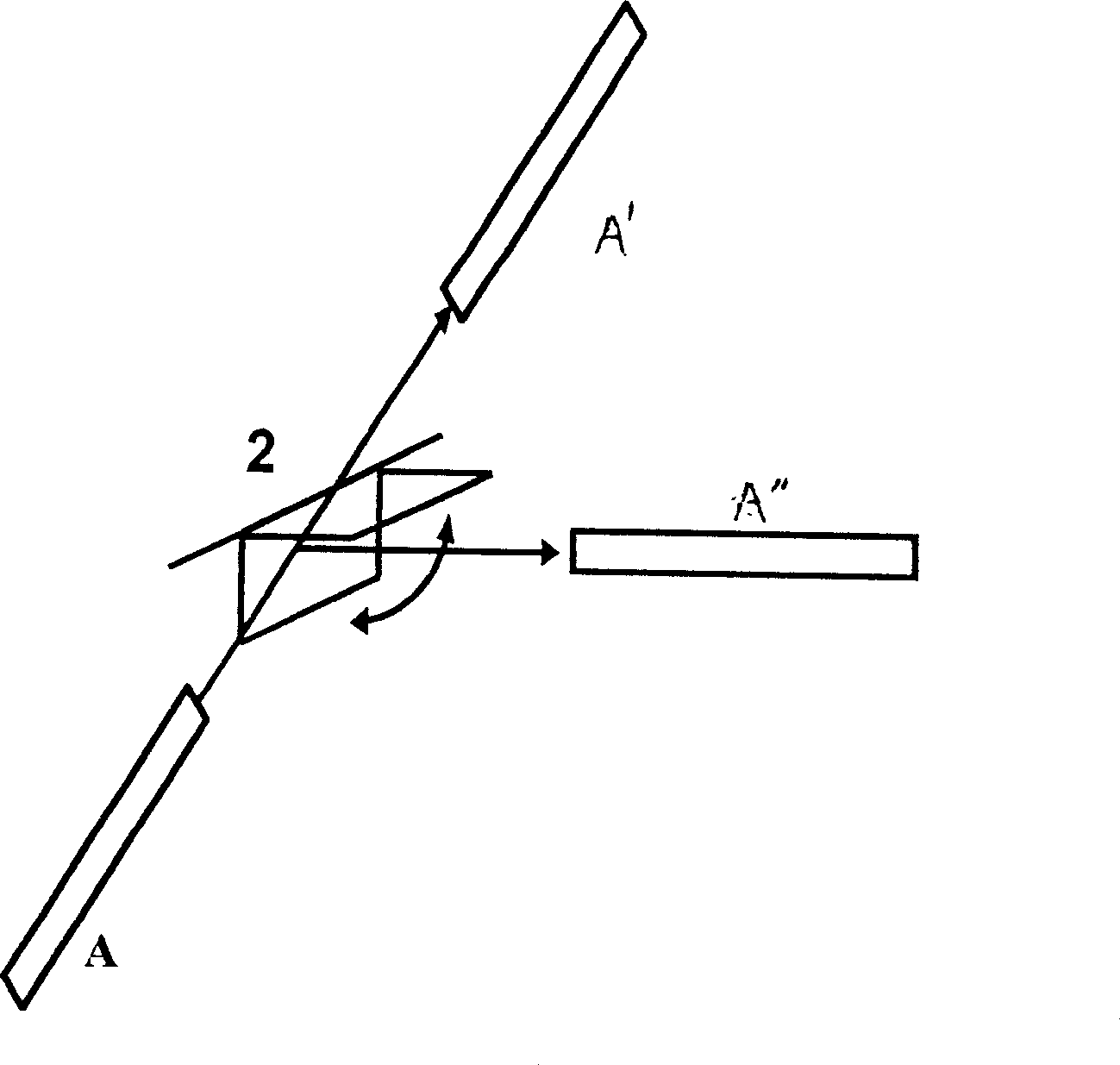 Micromechanical optical switch made of metal material