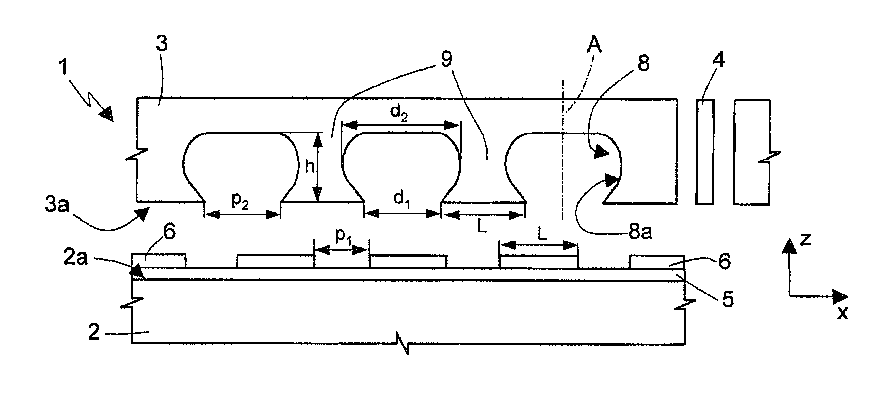 Silicon electrostatic micromotor with indentations, in particular for probe-storage systems