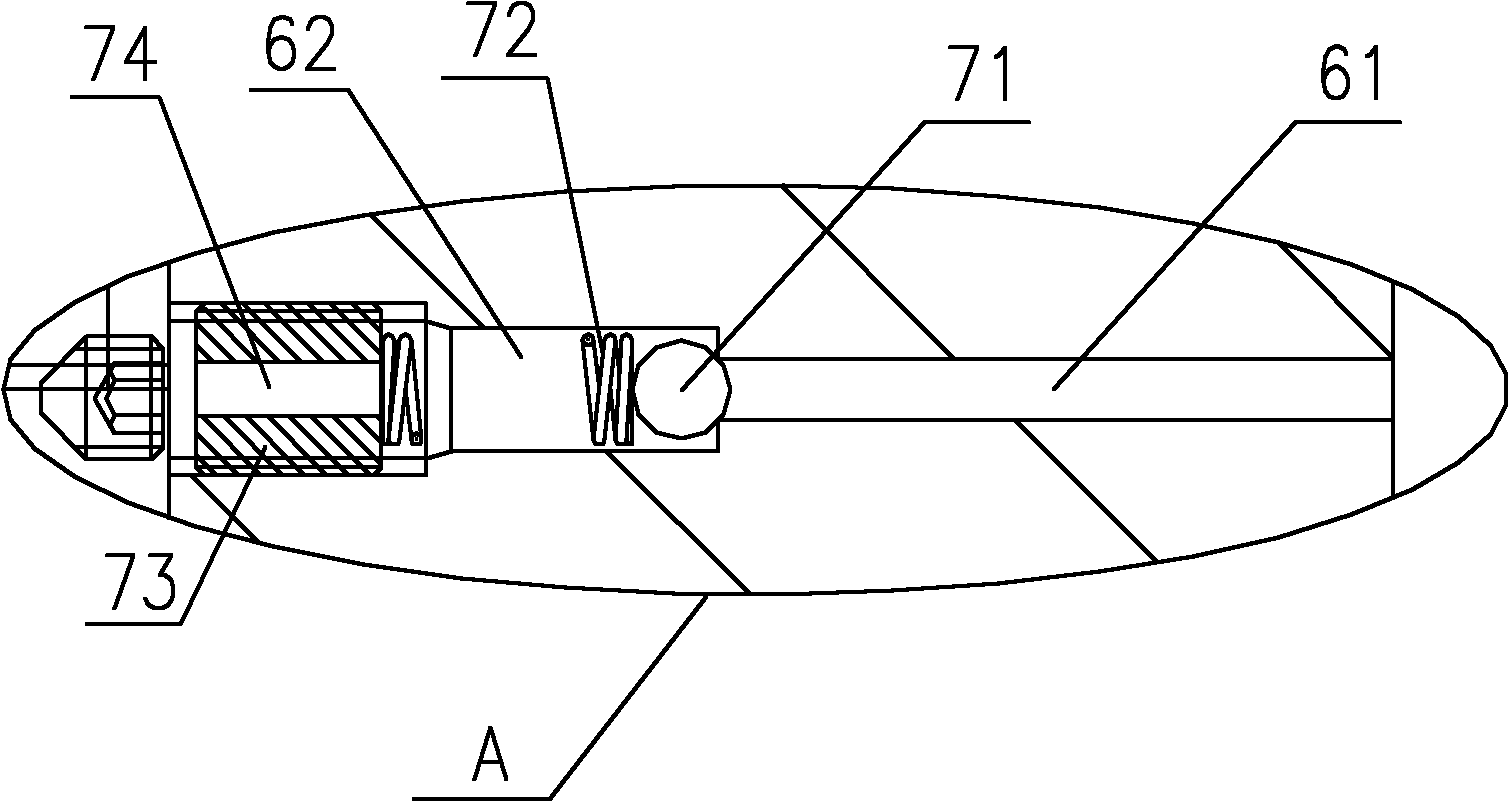 Wave compensation cylinder with in-built check valve