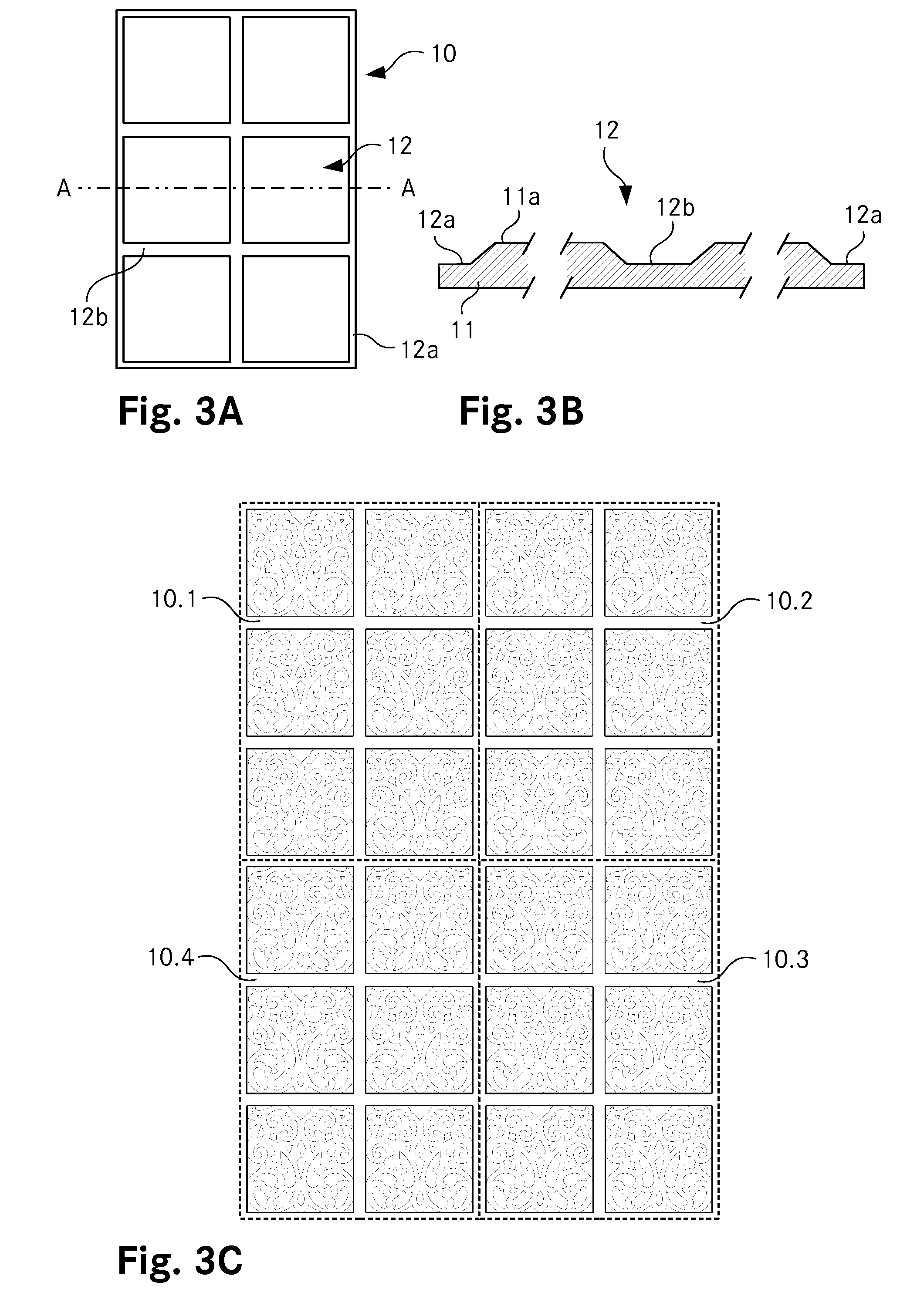 Method for working a useful surface of a floor covering