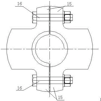 Rigid pull rod heavy load lifting and lowering device