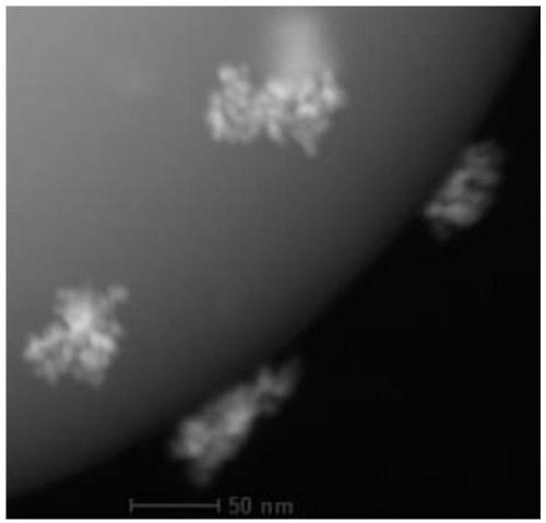 Compound catalyst with palladium and surface-functionalized carbon quantum dots carried by mesoporous carbon microsphere, preparation method and application of compound catalyst