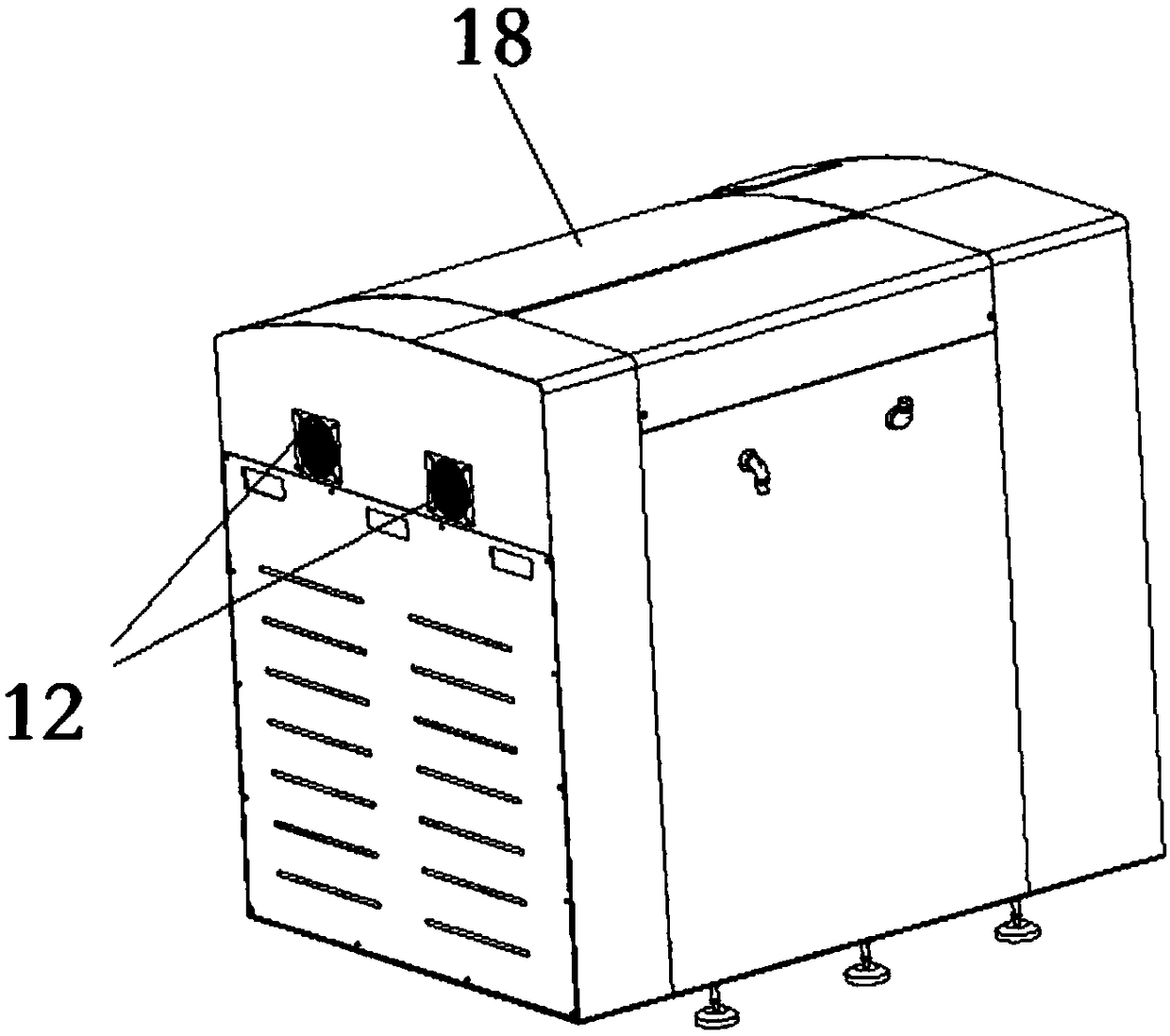 Intelligent kitchen waste treatment equipment