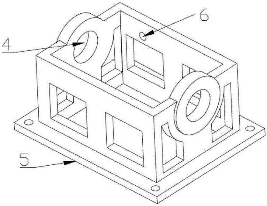 Degree of freedom release device of wind tunnel free flight experiment