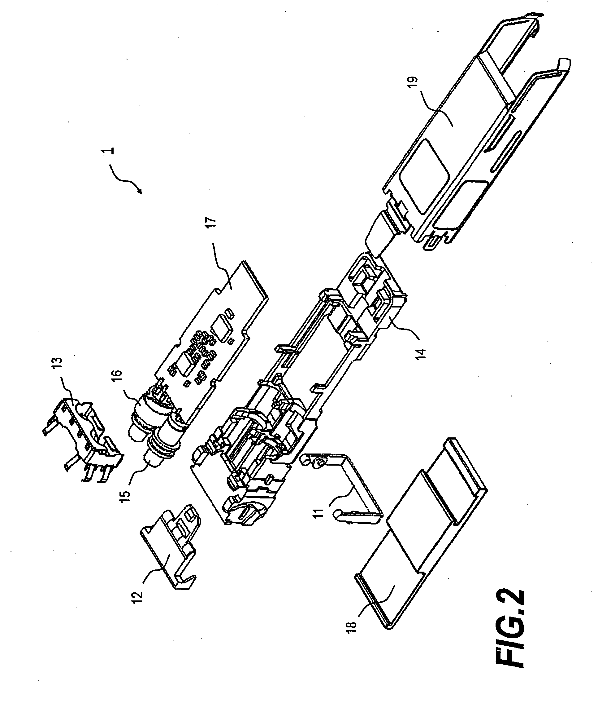 Optical pluggable transceiver