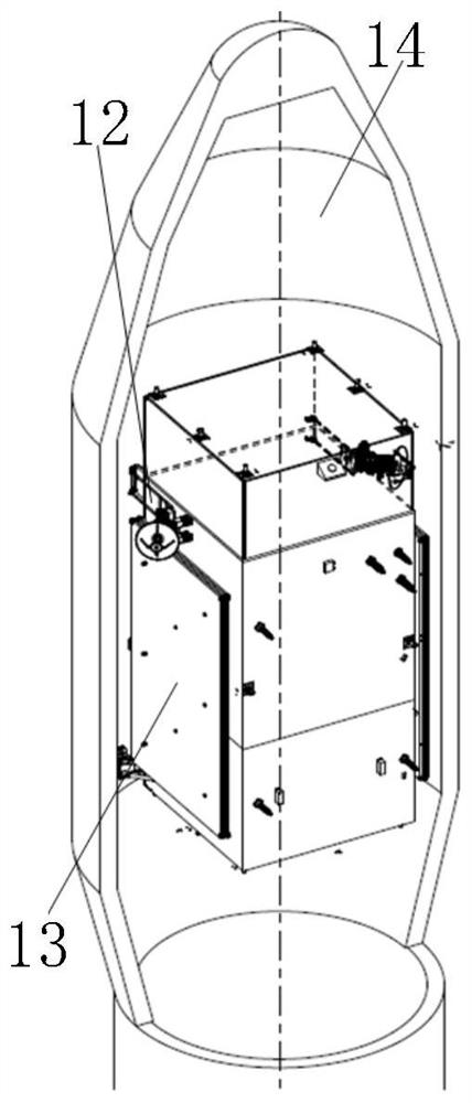 Ground data transmission antenna layout method adapting to inter-satellite transmission