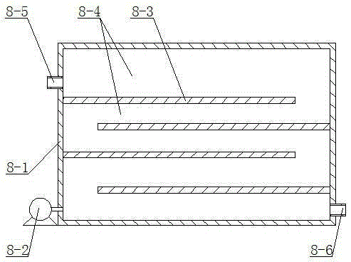 Low-temperature crushing and separating treatment method for oil field waste plastic