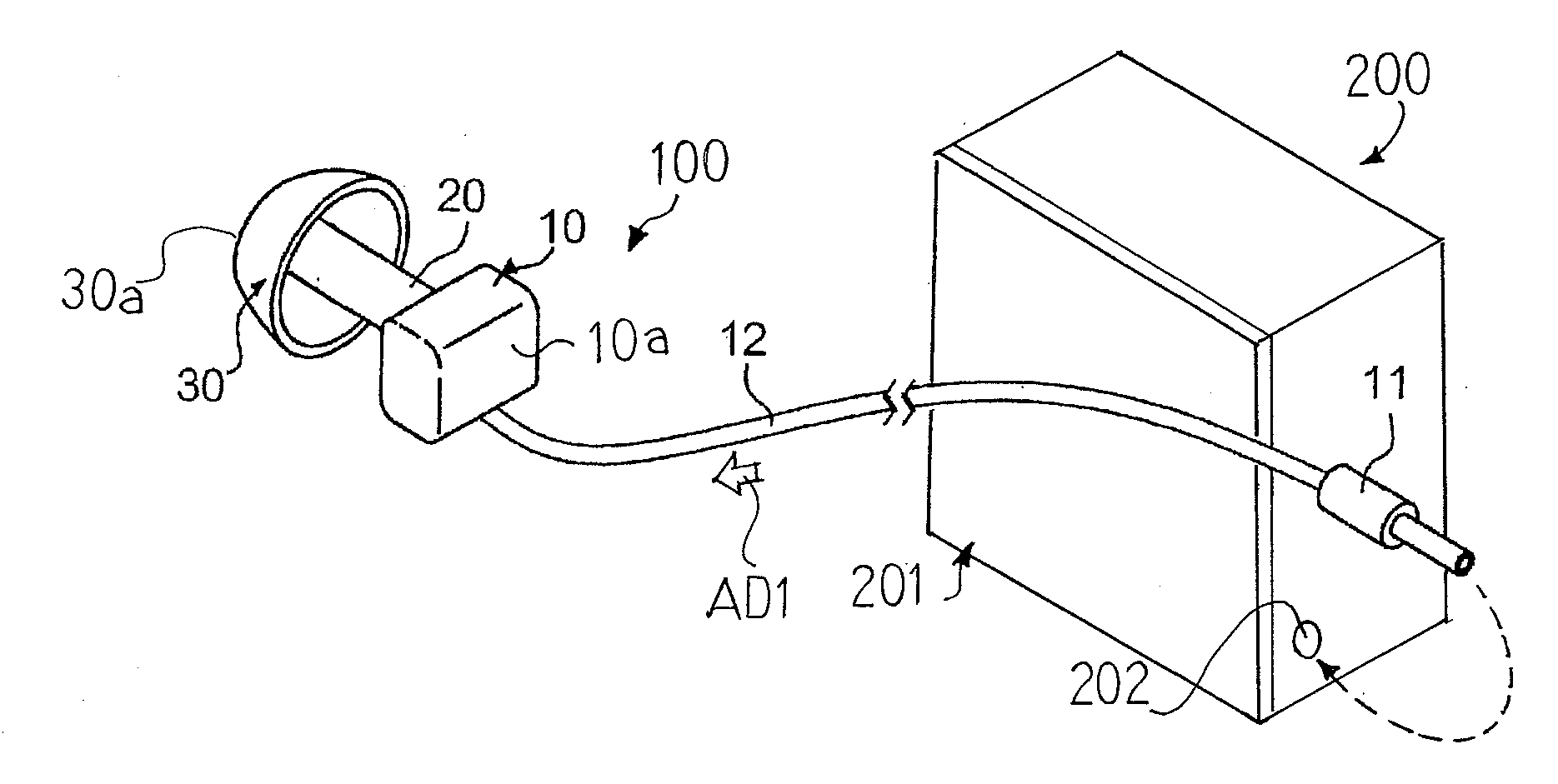 Earphone device and sound generating apparatus equipped with the same