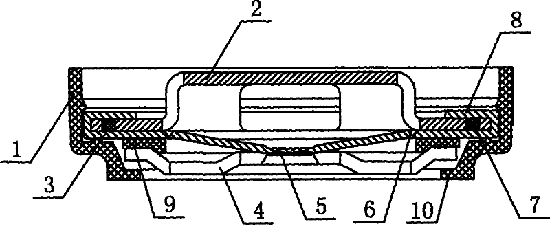 Low resistance Li-ion battery cap