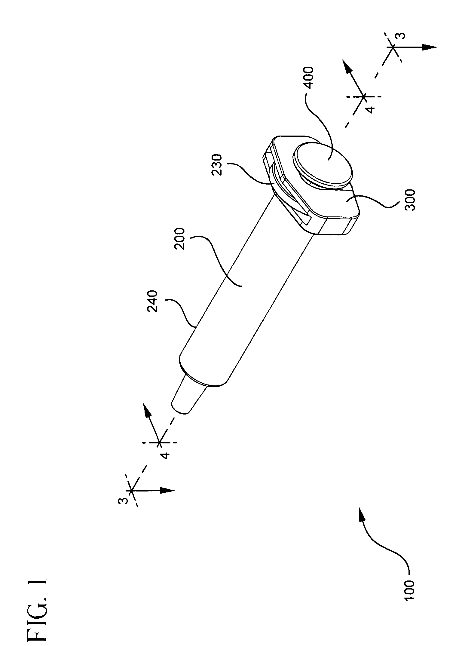 Syringe with adjustable two piece plunger rod