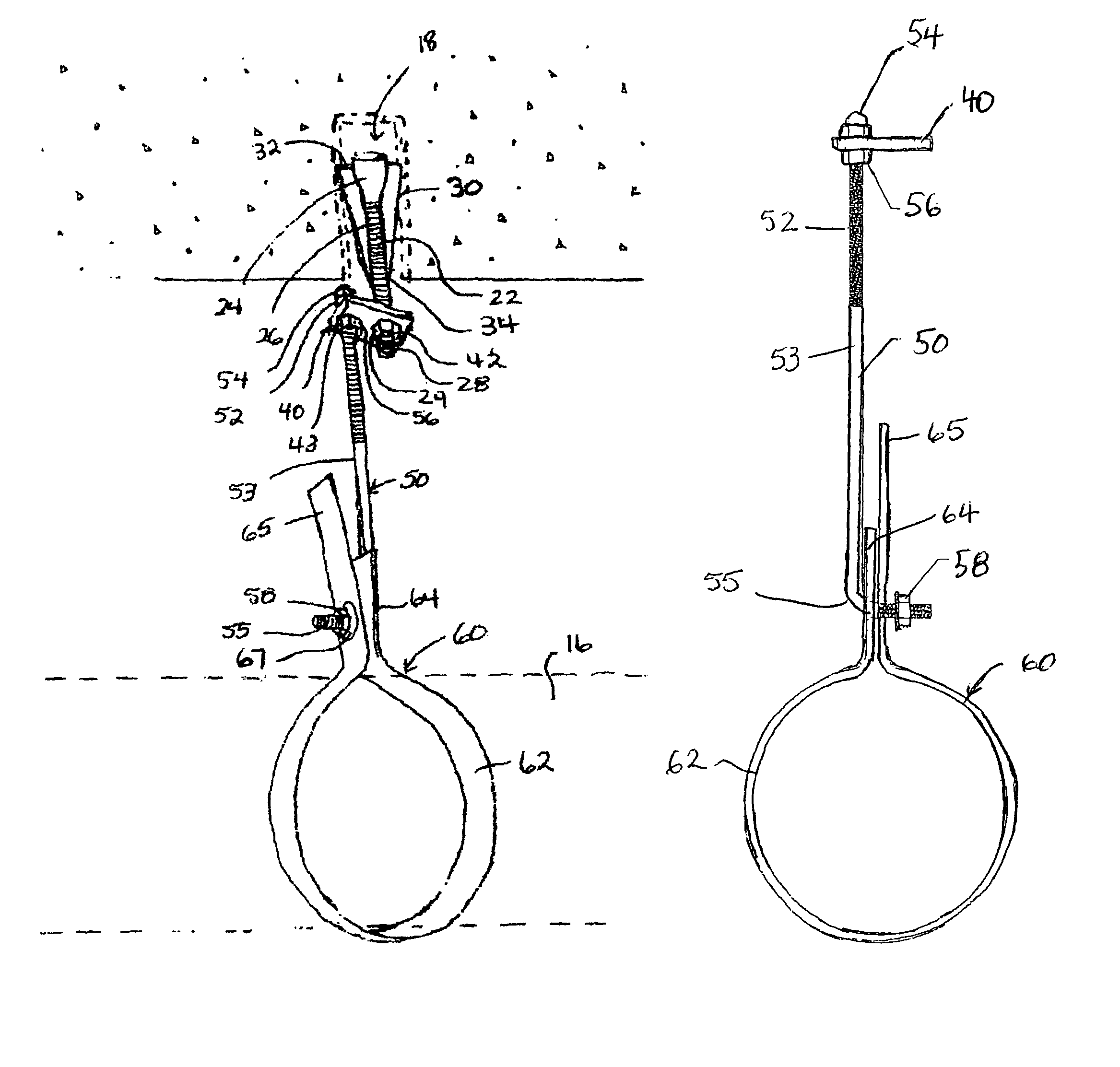 Pipe hanger assembly