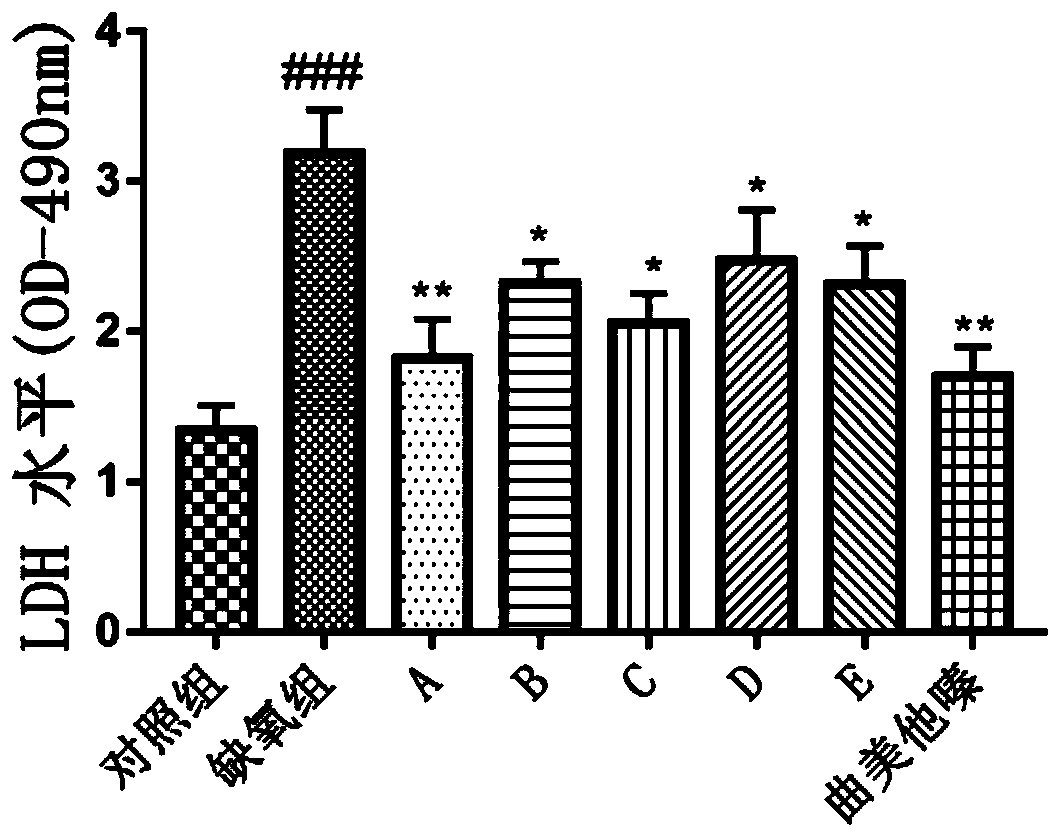 Anti-myocardial ischemia hypoxia polypeptide, composition and application thereof, and polypeptide drug