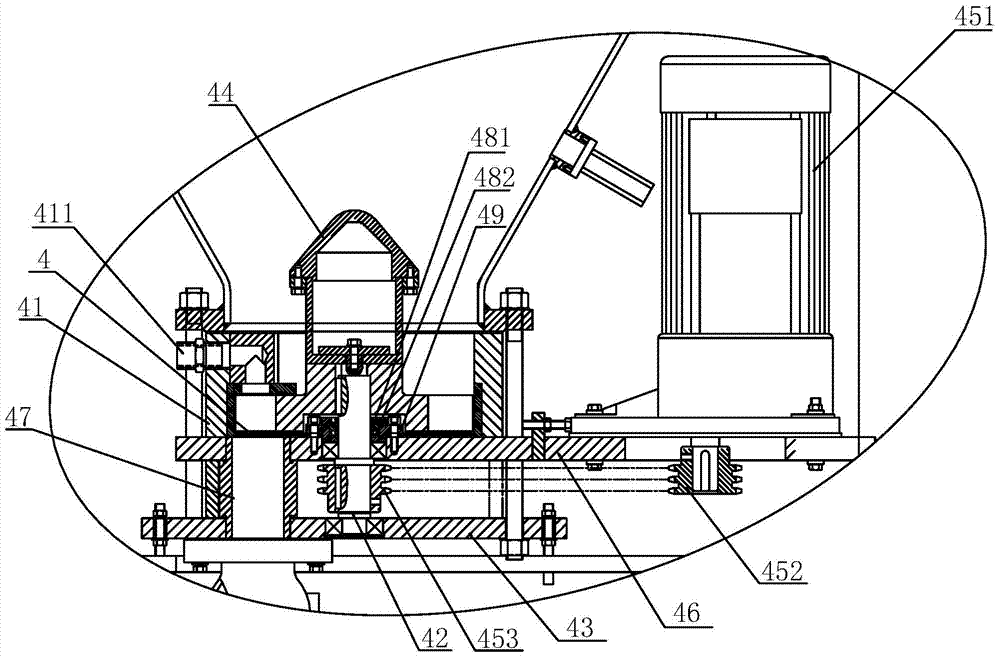 An automatic feeding and gunning machine for furnace refractory maintenance