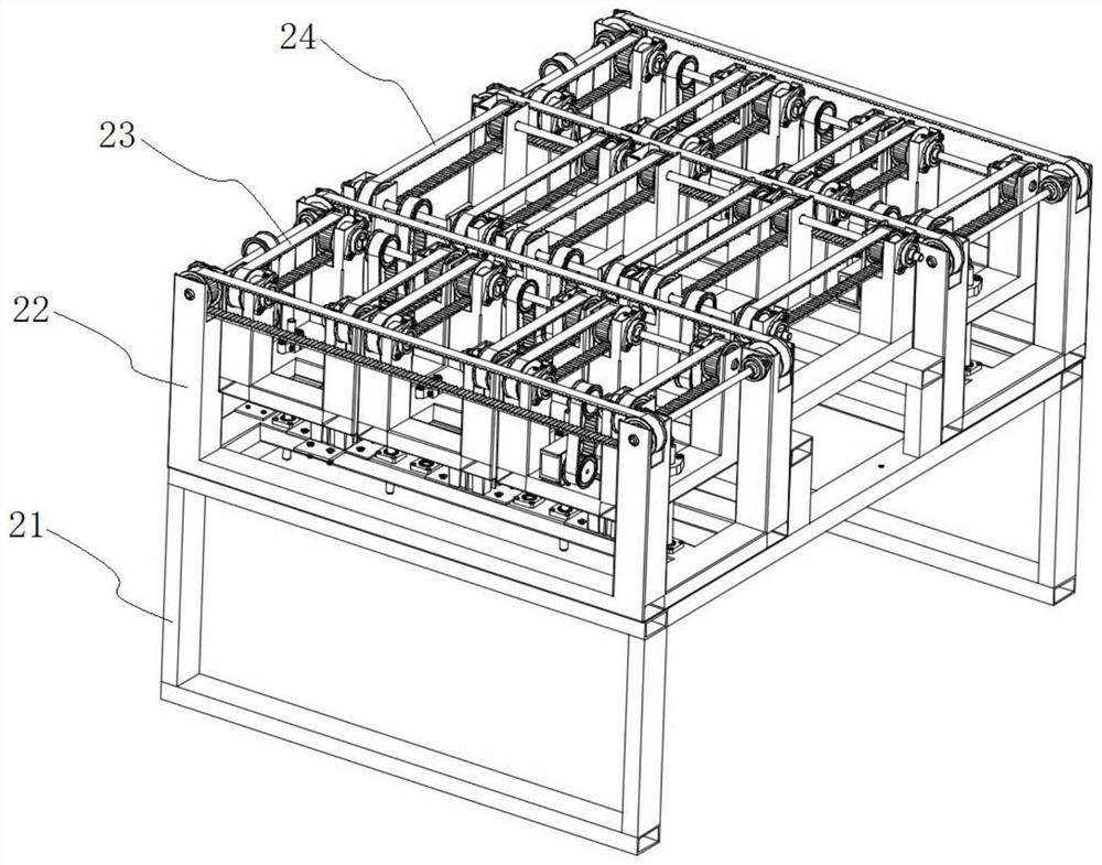 An intelligent automatic access parking device on the upper layer of the road