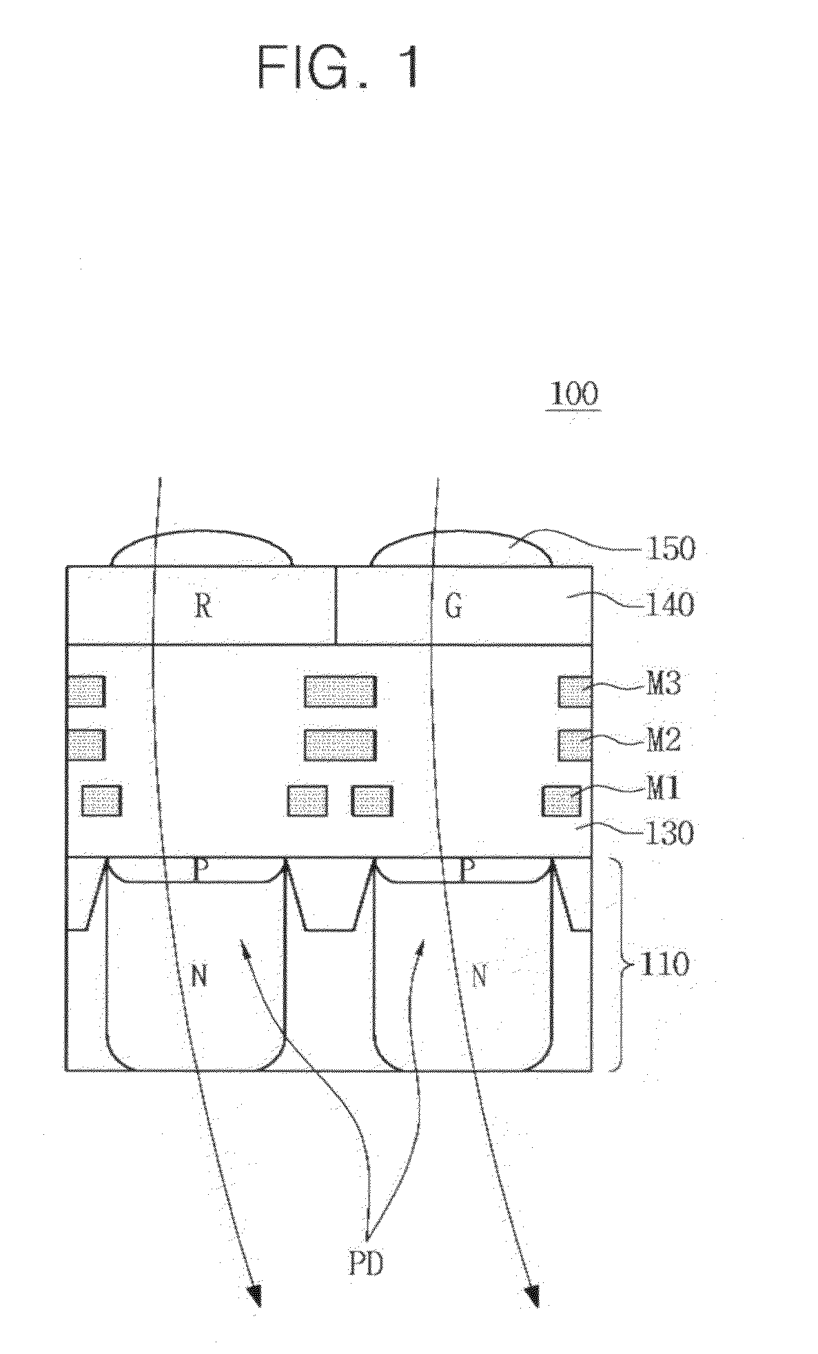 Methods of manufacturing an image sensor having an air gap