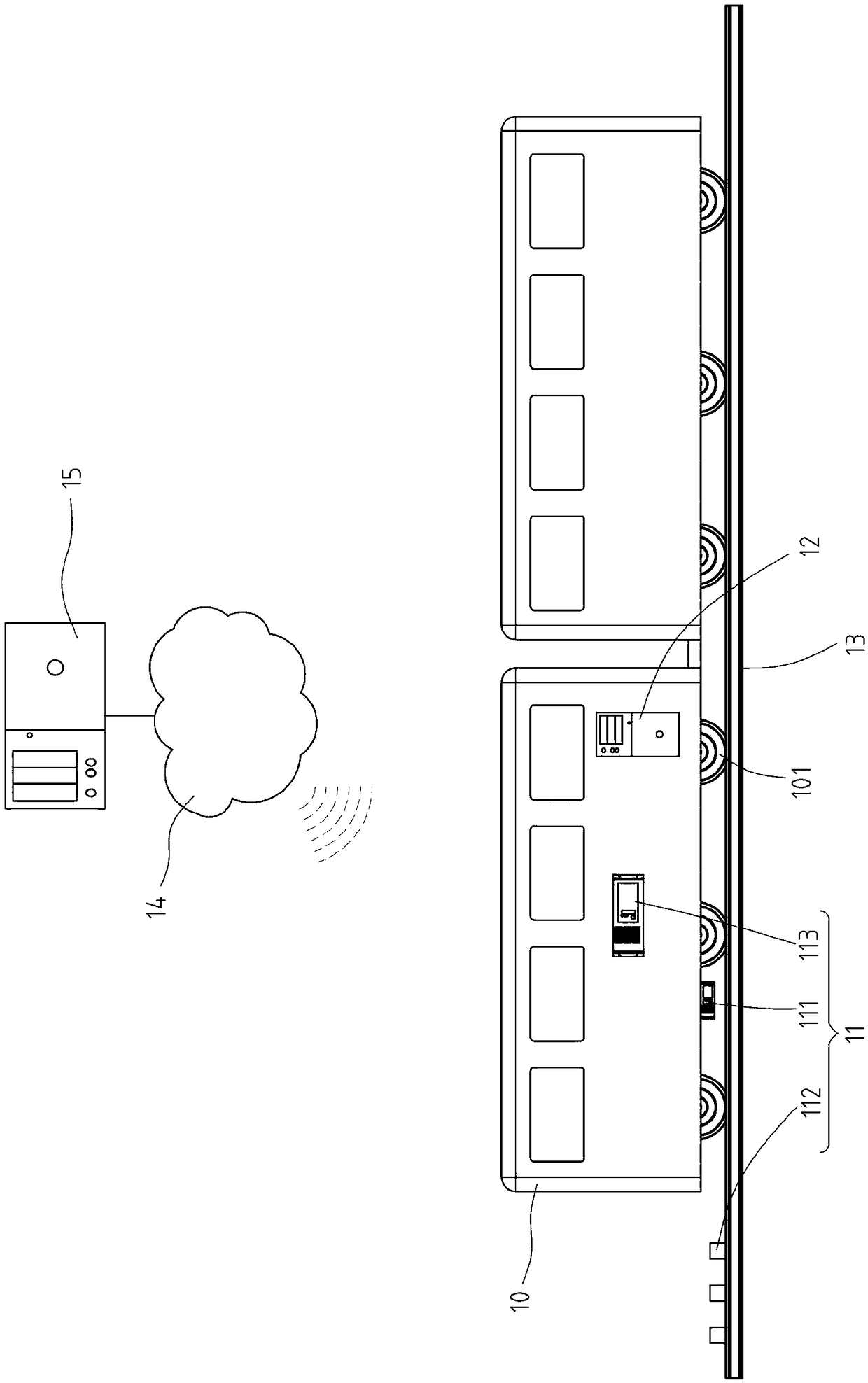 An analysis system for the running safety of rail vehicles