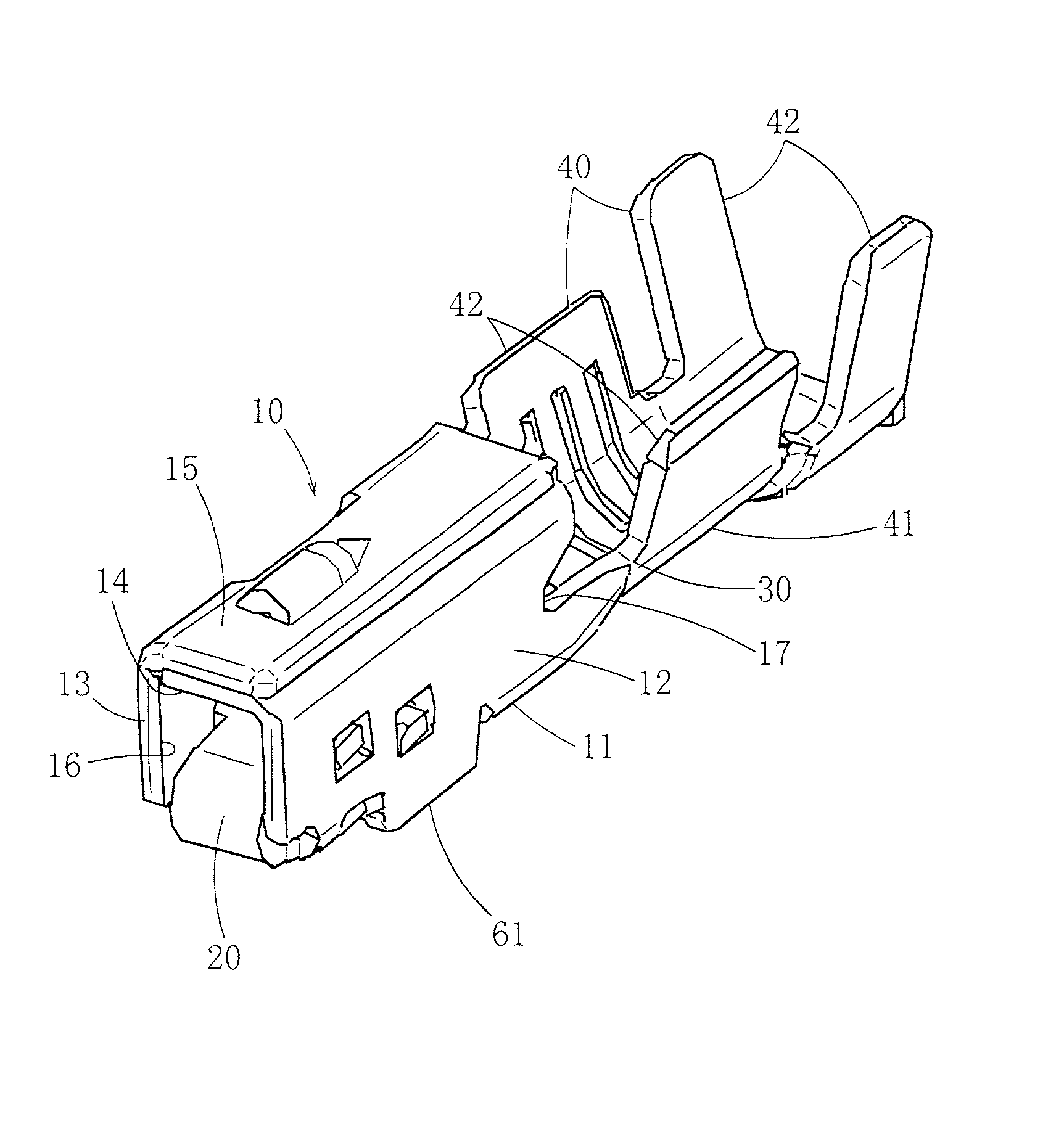 Female crimp terminal