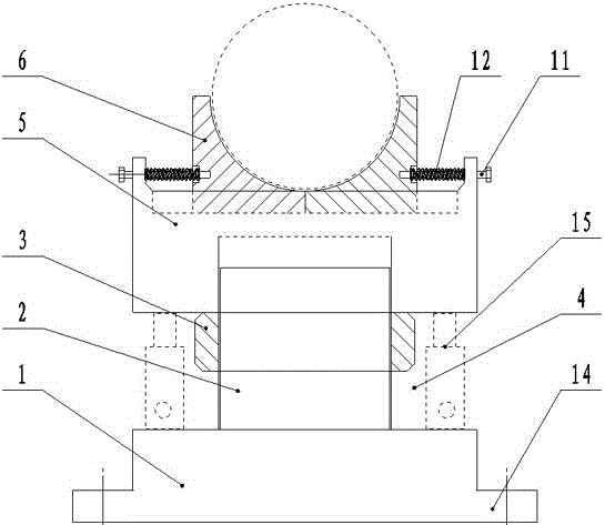 Petroleum pipeline bracket device