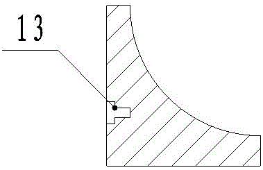 Petroleum pipeline bracket device