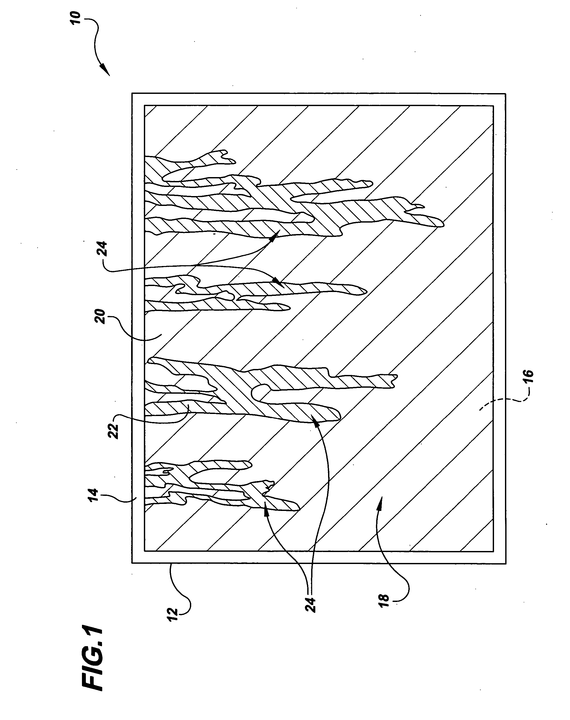 Optically embossed sheet for a laminate and method of making