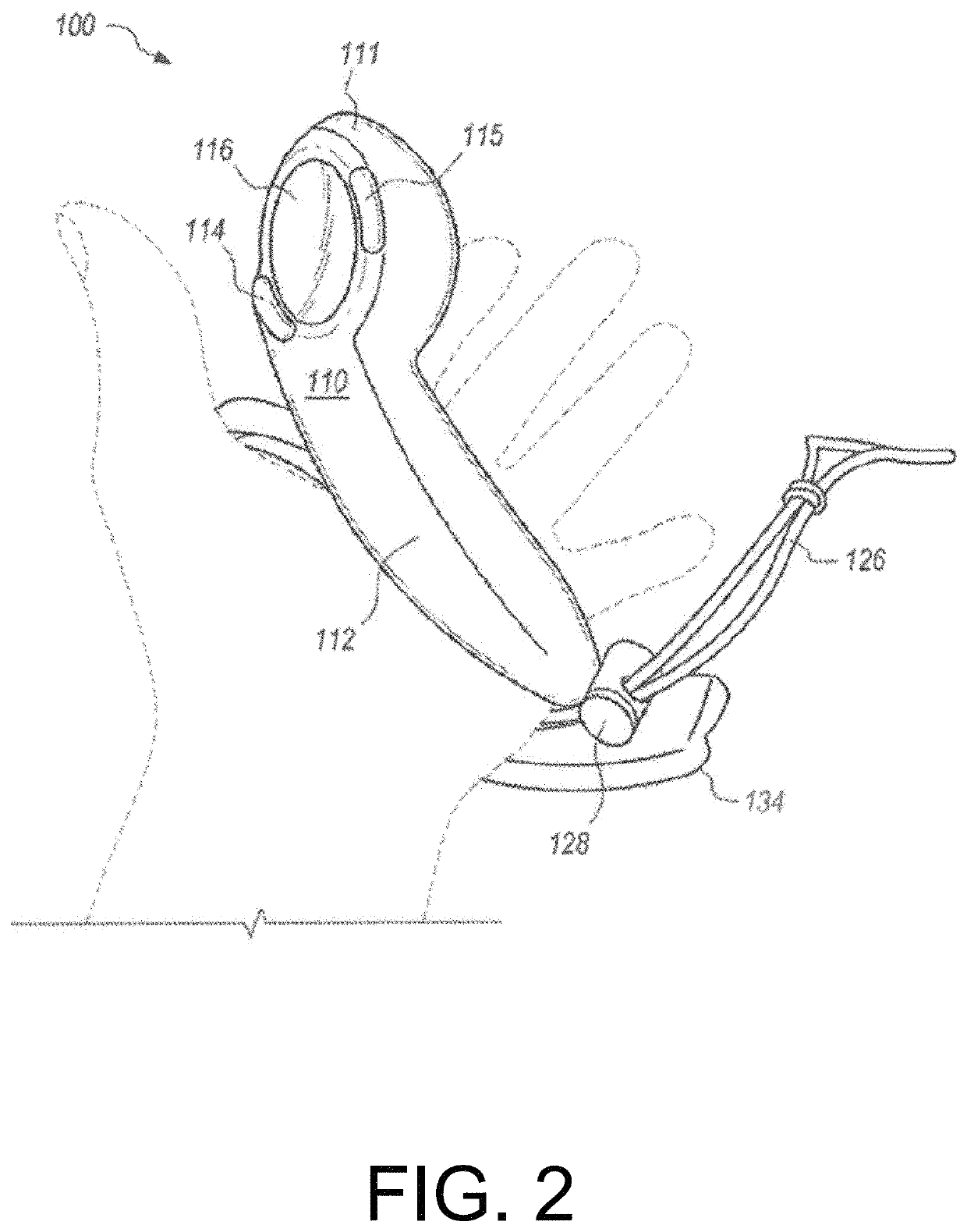 Sensor fusion algorithms for a handheld controller that includes a force sensing resistor (FSR)