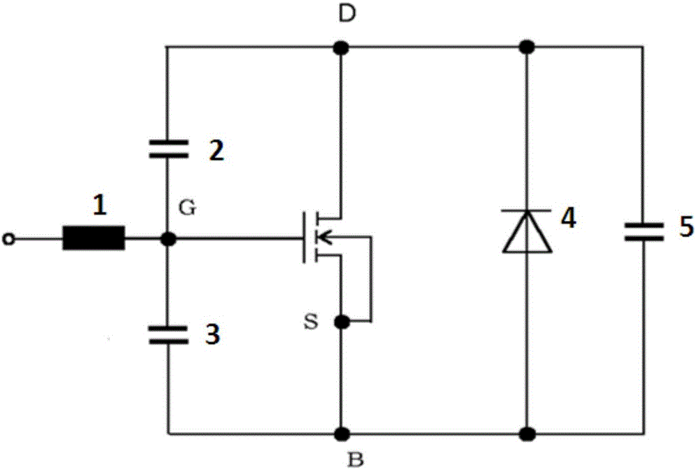 MOS structure used for packaging level reliability test and manufacturing method thereof