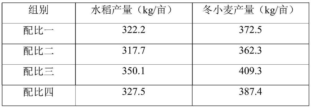 Rotation planting method of rice and winter wheat in saline-alkali land