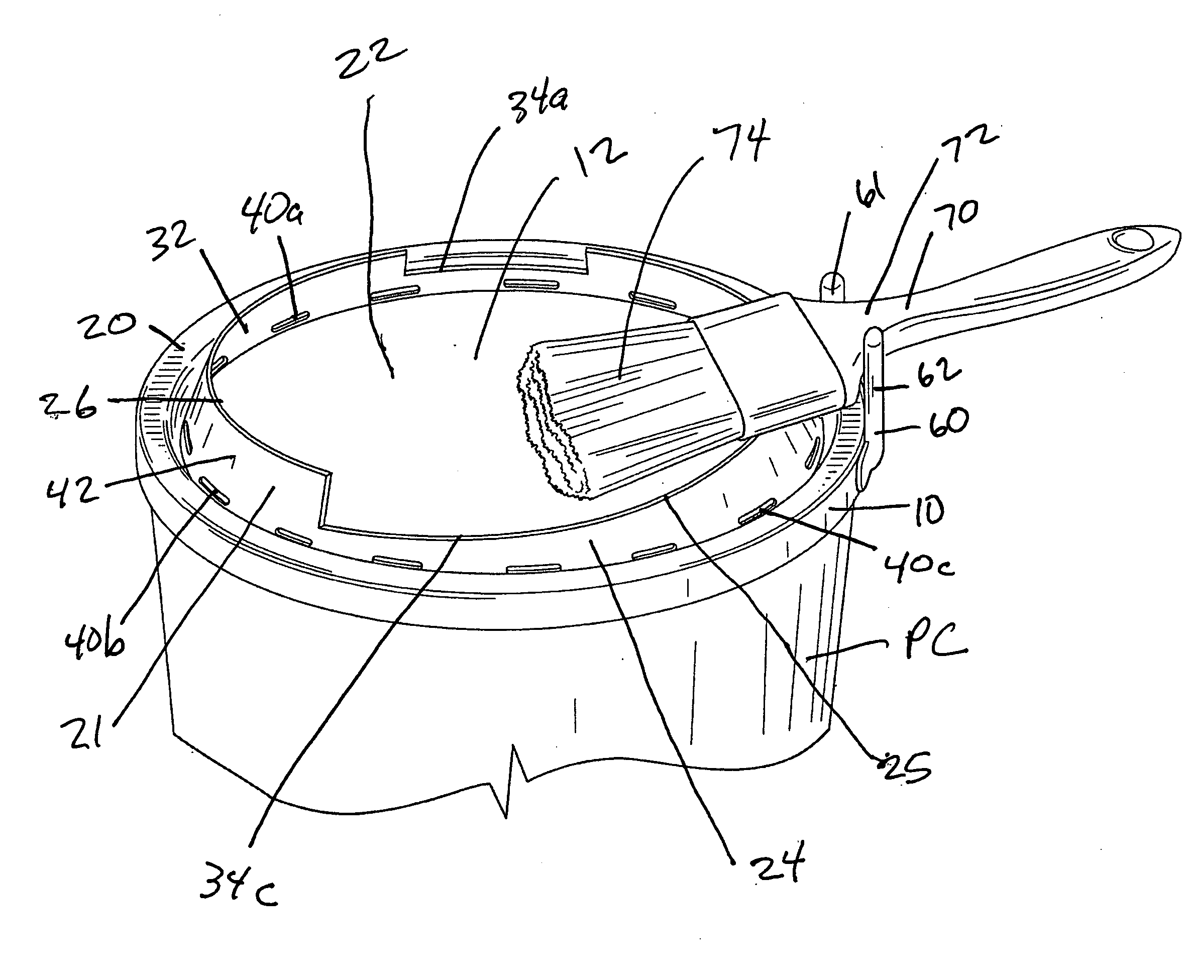 Protective Cover For Paint Can