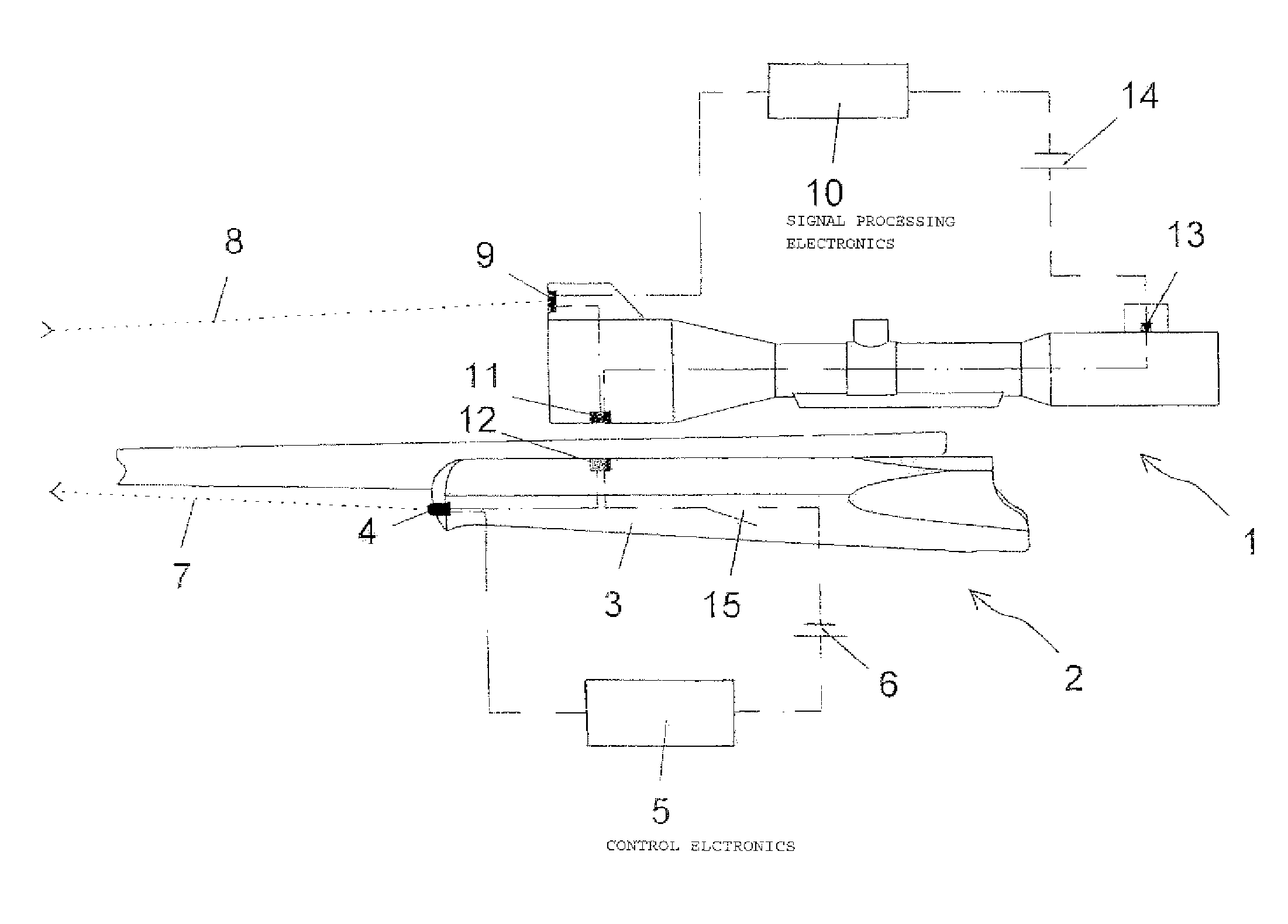 Sighting device for a firearm and firearm with an installation possibility for a sighting device