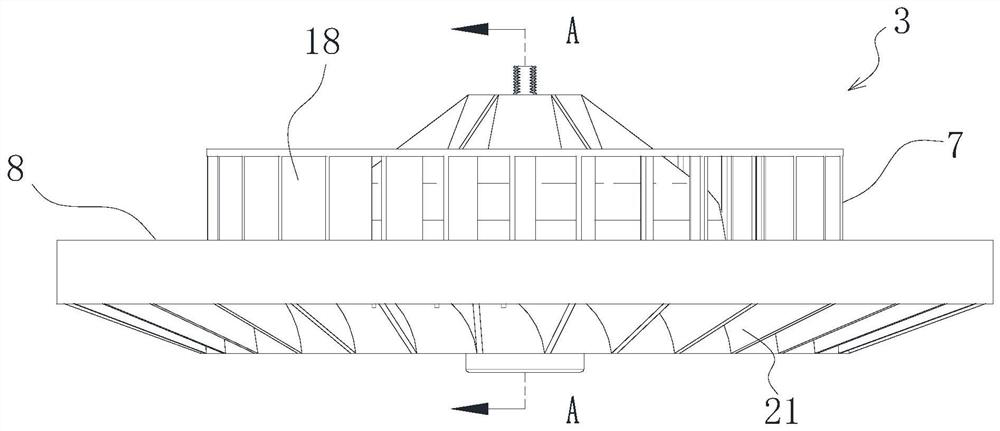 Direction-changeable centrifugal wind wheel and centrifugal fan thereof