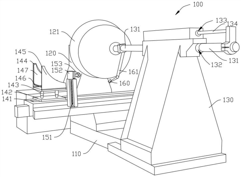 Numerical control spinning machine